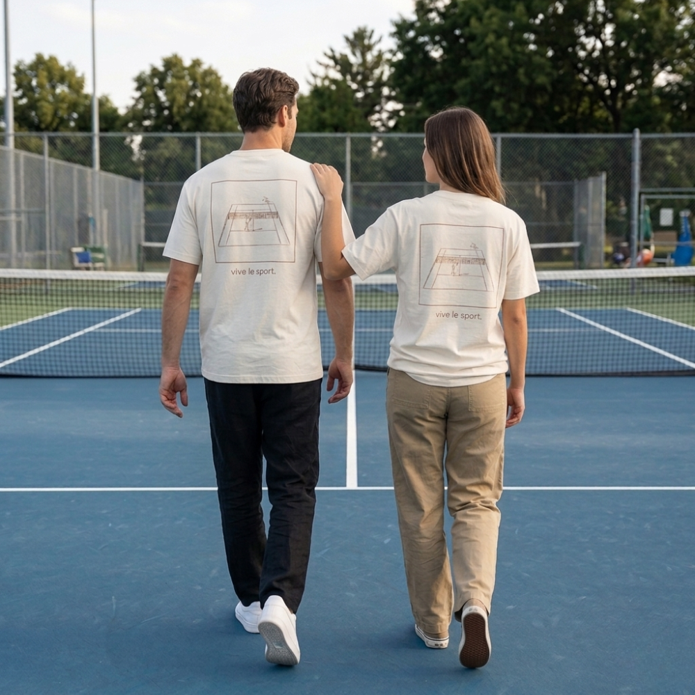 Tshirt Le Tennis - vive le sport.
