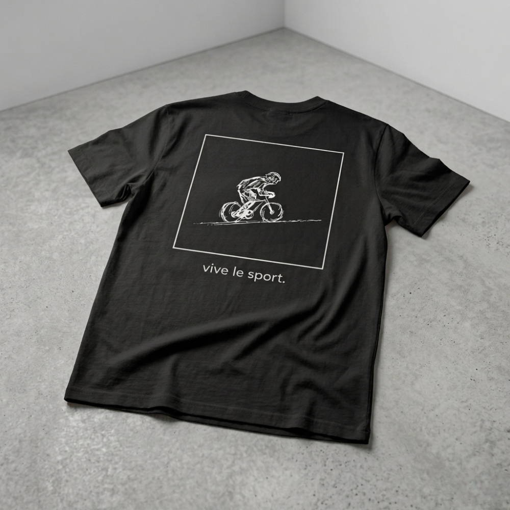 Tshirt Le Vélo - vive le sport.