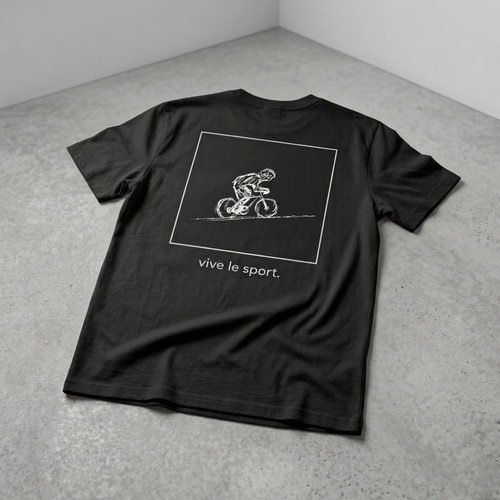 Tshirt Le Vélo - vive le sport.