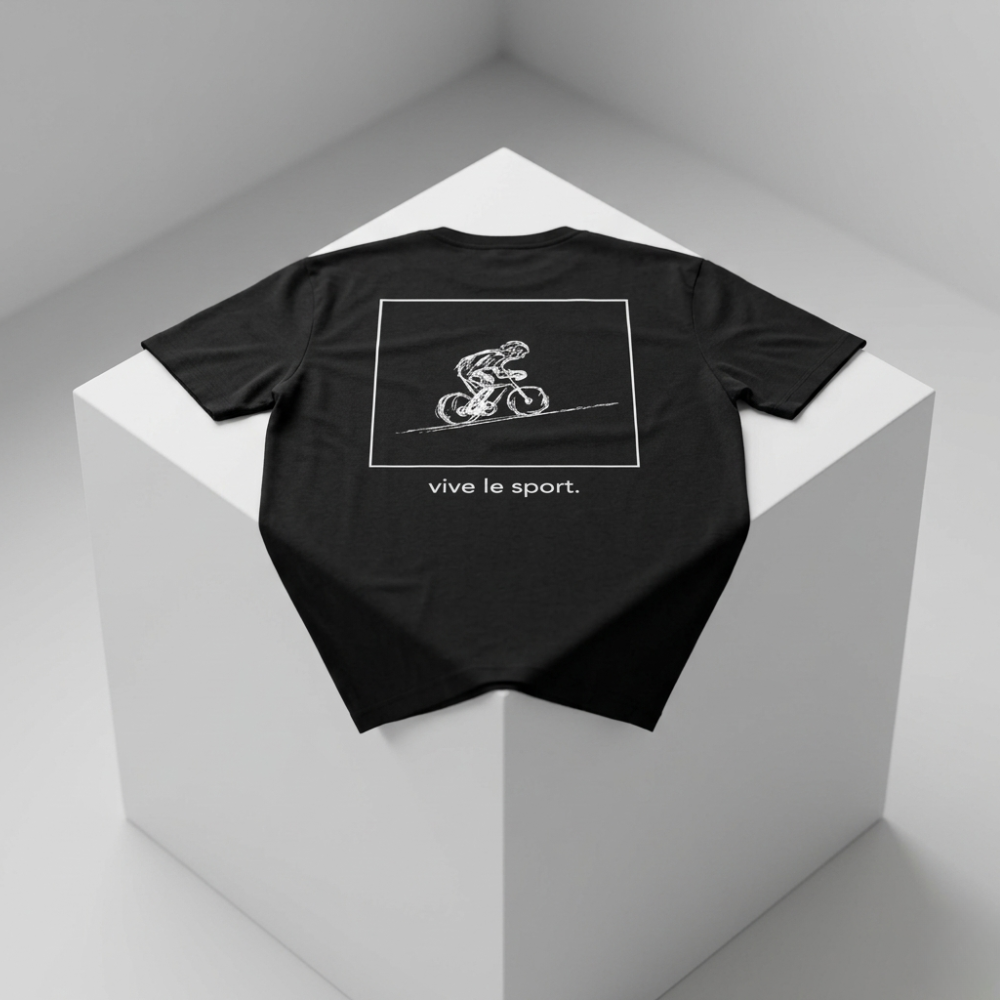Tshirt Le Vélo - vive le sport.